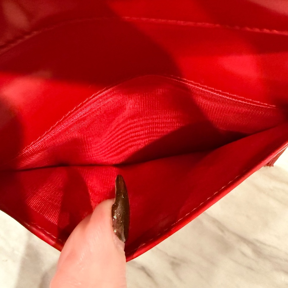 Prada Vibrant Red Leather wallet - Picture 10 of 13